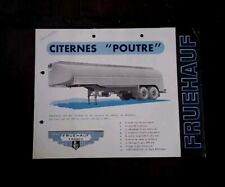 Cisterne citernes fruehauf usato  Brescia