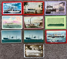 Troca de cartas de baralho originais linhas de transporte transatlânticos navios de cruzeiro comprar usado  Enviando para Brazil