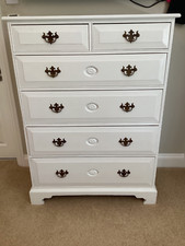 White shabby chic for sale  HEATHFIELD