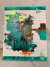 Quadro astratto acrilico usato Quadro astratto acrilico usato  Castelfranco Emilia