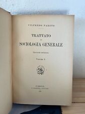 Vilfredo pareto trattato usato  Roma