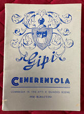 Cenerentola libretto commedia usato  Gatteo