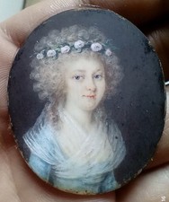 Tableau ancien miniature d'occasion  Bressuire