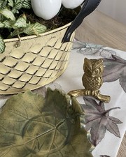 Messing figur eule gebraucht kaufen  Wassenberg