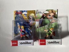 Conjunto de bonecos Zelda & Link Amiibo, Nintendo, brinquedos colecionáveis, compatível, usado comprar usado  Enviando para Brazil