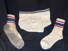 Meias cuecas guarda-roupa originais Wolfs tela usada herói The Kid's Austin Abrams comprar usado  Enviando para Brazil