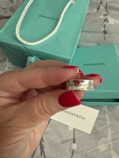 Tiffany silver ring for sale  IPSWICH