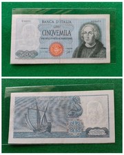 Banconota.italia 5000 lire usato  Chiampo