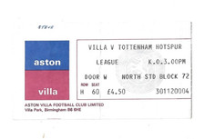 Aston villa tottenham for sale  STAFFORD