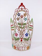 Noty flowers rhinestone for sale  Brookfield