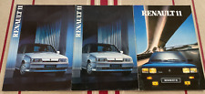 Brochures renault 11 d'occasion  Bordeaux-