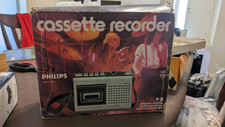 Gravador de cassete portátil VINTAGE PHILIPS N2210 comprar usado  Enviando para Brazil