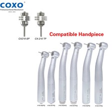 Wkład dentystyczny Turbina Wirnik do COXO CX207-G Światłowód High Speed Handpiece, używany na sprzedaż  Wysyłka do Poland