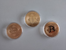 Exquisite golden bitcoin for sale  WINDSOR