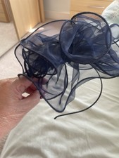 Debenhams navy feather for sale  FAREHAM