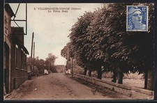Old postcard villiers d'occasion  Expédié en Belgium