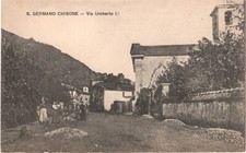 Torino - San Germano Chisone - Via Umberto I° - fp nv comprar usado  Enviando para Brazil