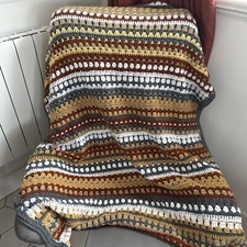 Hand crocheted blanket for sale  LONDON