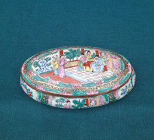 Vecchio portagioie ceramica usato  Savona