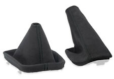 Używany, FÜR BMW E46 SCHALTMANSCHETTE HANDBREMSSACK ALCANTARA NAHT SCHWARZ na sprzedaż  PL