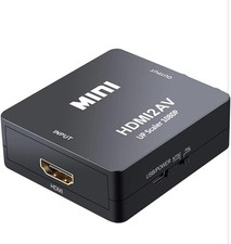 Adaptador RCA para HDMI, conversor AV para HDMI, 1080p 3RCA para HDMI CVBS AV composto comprar usado  Enviando para Brazil