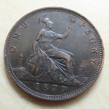 Victoria Penny 1877 High Grade (myrefn27) comprar usado Victoria Penny 1877 High Grade (myrefn27) comprar usado  Enviando para Brazil