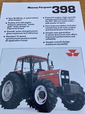 Massey ferguson 398 for sale  HITCHIN