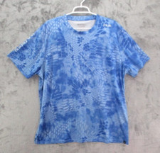 Camisa masculina pesca Huk 2XL azul Kryptek camuflagem manga curta desempenho UPF, usado comprar usado  Enviando para Brazil
