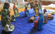 Alte krippenfiguren wahrschein gebraucht kaufen  Freising