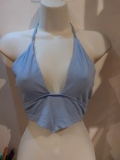 Shein. blue crop for sale  PLYMOUTH