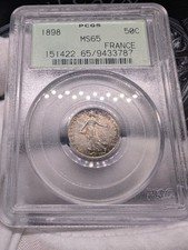 Centimes semeuse 1898 d'occasion  Limoges-