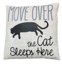 Cat throw pillow for sale  Zirconia