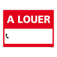 Panneau louer signalétique d'occasion  Cambrai
