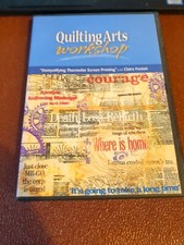 Quilting arts workshop usato  Spedire a Italy
