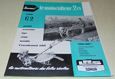 Prospectus motoculteur somua d'occasion  Pont-d'Ain