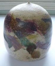 Raku ceramic pot for sale  Norwich