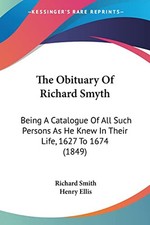 Obituary richard smyth for sale  USA