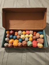 Piedras apilables de madera BestAmToy 33 piezas segunda mano  Embacar hacia Mexico