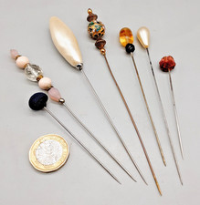 Collection handmade hatpins for sale  HALSTEAD