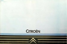 Citroen range brochure for sale  BIGGLESWADE