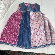 Baby patchwork jeanskleid gebraucht kaufen  Frankfurt am Main
