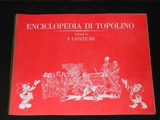 Costumi enciclopedia topolino usato  Serravalle Scrivia