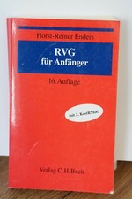 Rvg anfänger verlag gebraucht kaufen  Berlin