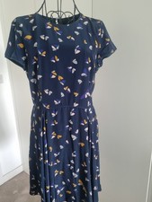 Zara navy blue for sale  LONDON