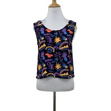 Usado, Vintage Crazy Shirts Crop Tank Top Feminino M Médio Ilhas Havaianas Caixinha *RARO comprar usado  Enviando para Brazil