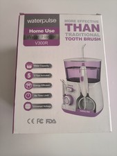 WaterPulse 800ml fio dental irrigador oral elétrico limpador de dentes 5 pontas novo comprar usado  Enviando para Brazil