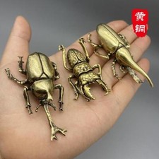 Brass beetle figurine d'occasion  Expédié en Belgium