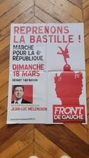 Affiche politique front d'occasion  Clermont-Ferrand-