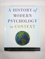 History of Modern Psychology in Context. Pickren Wade. Rutherford 2010 HC 1st ed comprar usado History of Modern Psychology in Context. Pickren Wade. Rutherford 2010 HC 1st ed comprar usado  Enviando para Brazil