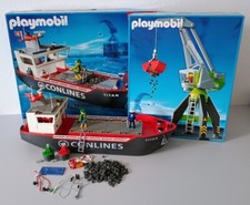 Playmobil großes frachtschiff gebraucht kaufen  Hochdorf
